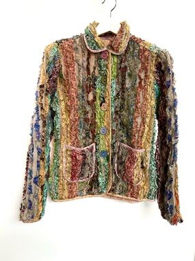 SILK✨ Parsley & Sage reversible jacket